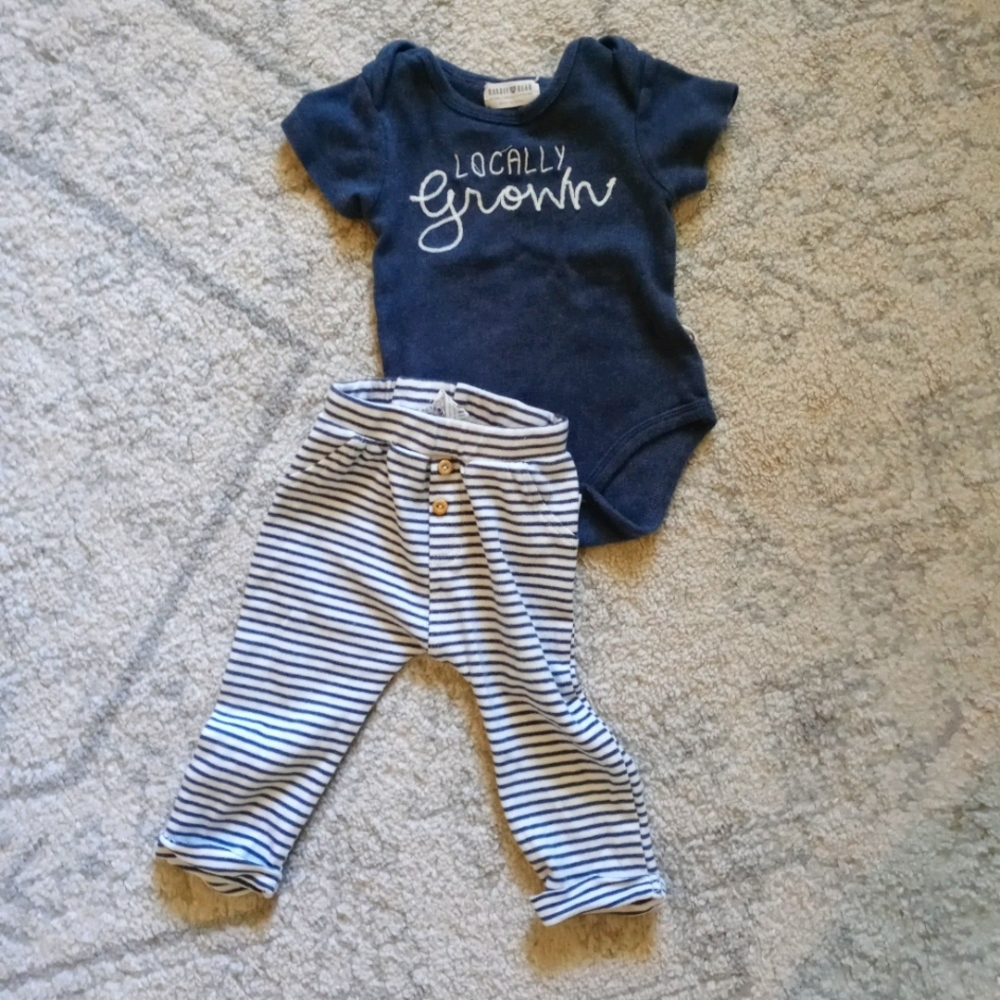 Rabbit + Bear Organics Matching Set